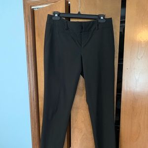 Straight leg ankle dress pants